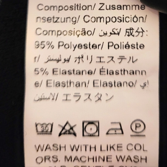 ⏰️3/$10 1X NWOT Shein black skinny pants - Picture 5 of 5